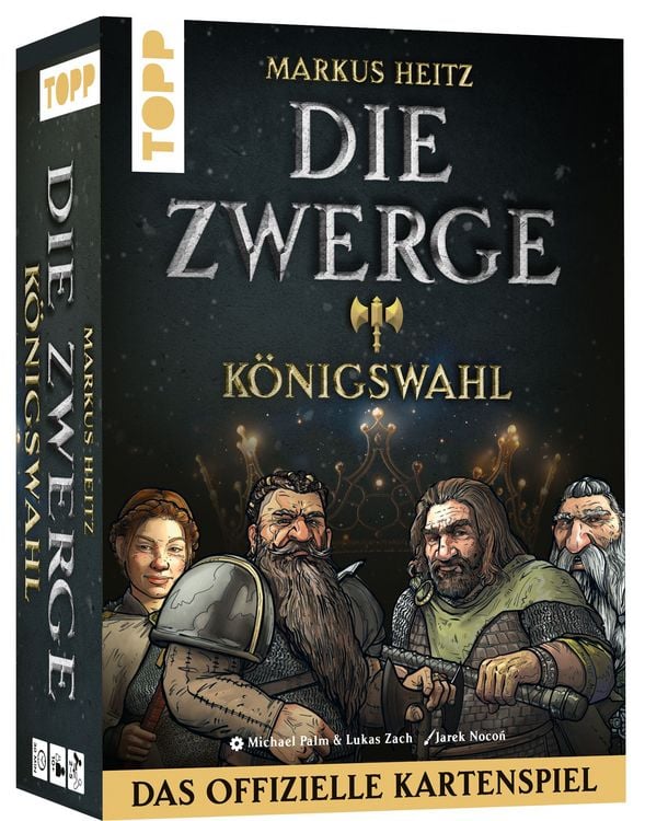 Produktbild: Die Zwerge &ndash; K&ouml;nigswahl. Das offizielle Kartenspiel zur Fantasy-Saga von Markus Heitz