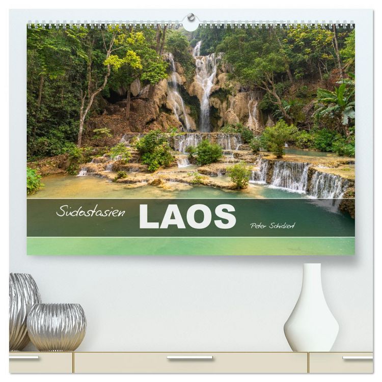 Produktbild: S&uuml;dostasien - Laos (hochwertiger Premium Wandkalender 2026 DIN A2 quer), Kunstdruck in Hochglanz