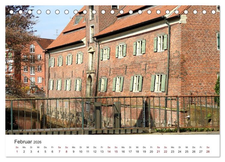 Produktbild: Im Herzen von Stade (Tischkalender 2026 DIN A5 quer), CALVENDO Monatskalender