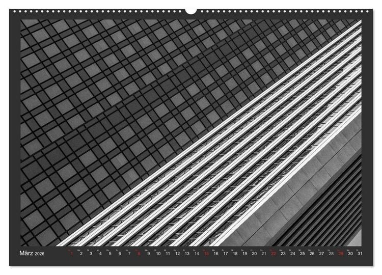 Produktbild: Architektur - Fassaden im Detail 2026 (Wandkalender 2026 DIN A2 quer), CALVENDO Monatskalender
