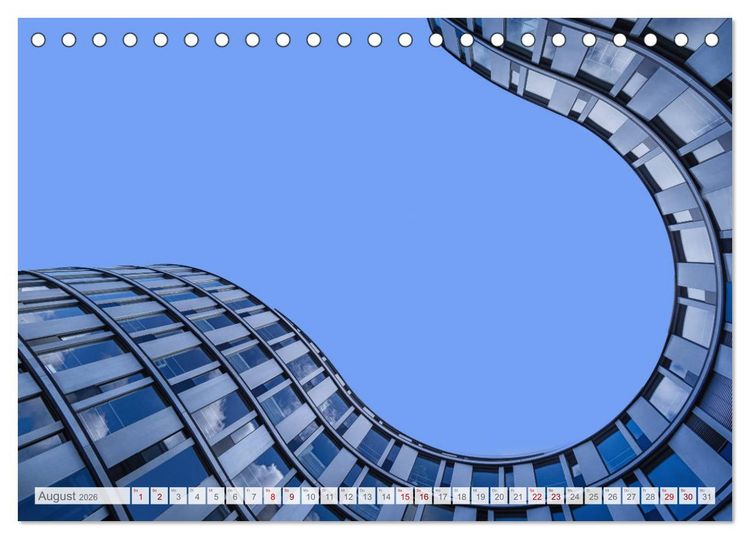 Produktbild: Hamburg. HafenCity, Kontorhausviertel und Speicherstadt. (Tischkalender 2026 DIN A5 quer), CALVENDO Monatskalender
