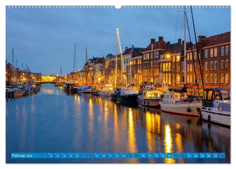 Produktbild: Ein Blick auf Middelburg in Zeeland (Wandkalender 2026 DIN A2 quer), CALVENDO Monatskalender