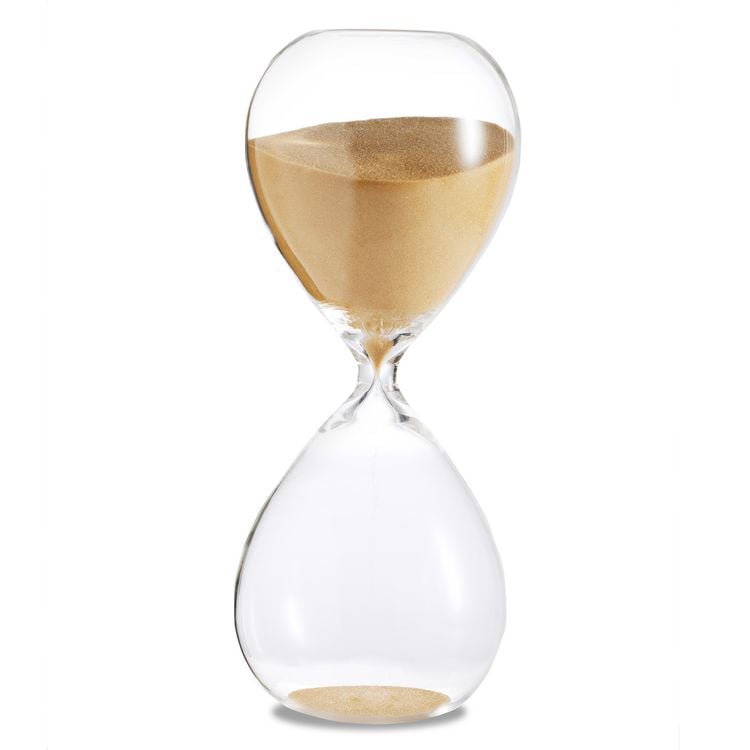 Produktbild: Sanduhr 'Time Out' 10 Minuten, gold