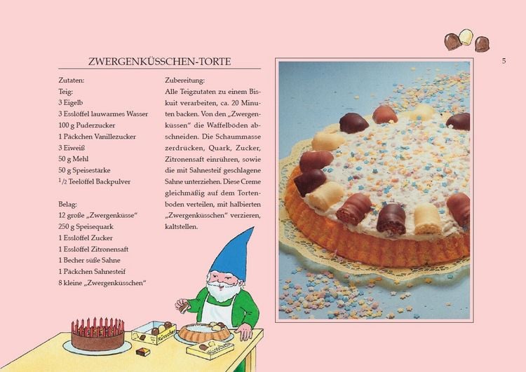 Produktbild: Zwergenst&uuml;bchen Backbuch