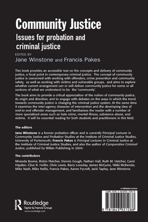 Produktbild: Community Justice