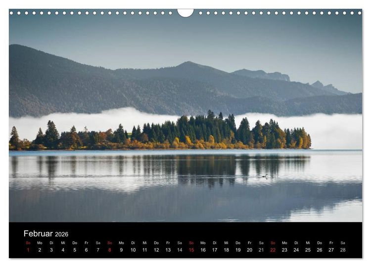 Produktbild: Unser Bayern (Wandkalender 2026 DIN A3 quer), CALVENDO Monatskalender