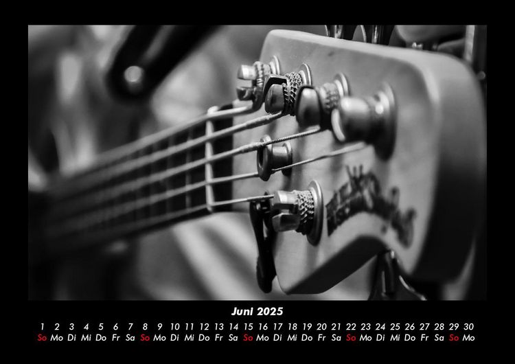 Produktbild: Musik 2025 Fotokalender DIN A3
