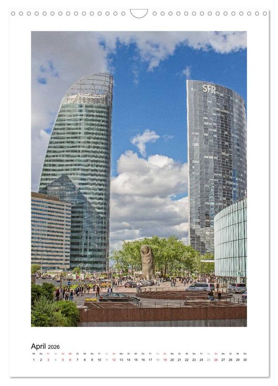 Produktbild: Paris (Wandkalender 2026 DIN A3 hoch), CALVENDO Monatskalender