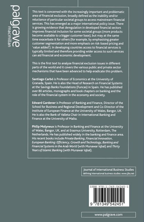 Produktbild: Financial Exclusion