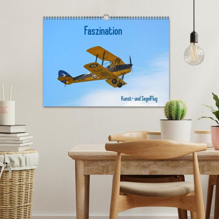 Produktbild: Faszination Kunst- und Segelflug (Wandkalender 2026 DIN A3 quer), CALVENDO Monatskalender