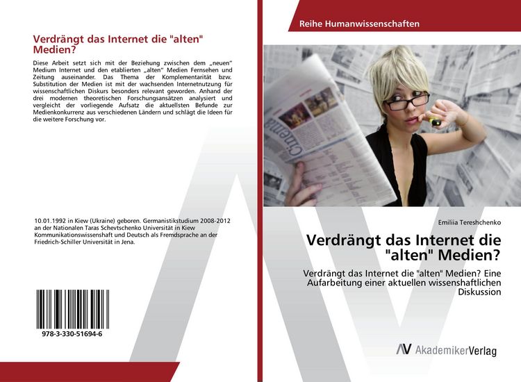 Produktbild: Verdr&auml;ngt das Internet die "alten" Medien?