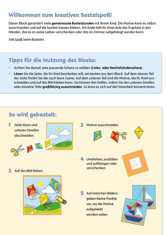 Produktbild: Lass uns basteln &ndash; Ausschneiden und Kleben ab 3 Jahre &ndash; Meine Welt