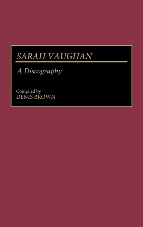 Produktbild: Sarah Vaughan
