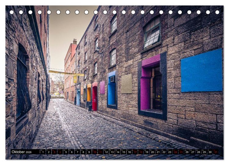 Produktbild: Dublin (Tischkalender 2026 DIN A5 quer), CALVENDO Monatskalender