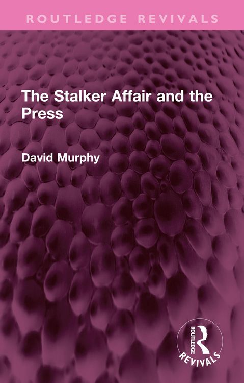Produktbild: The Stalker Affair and the Press