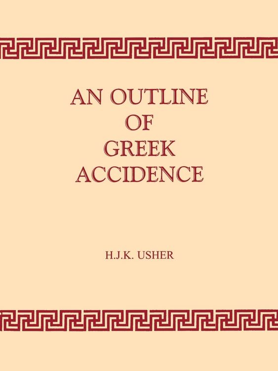 Produktbild: Outline of Greek Accidence