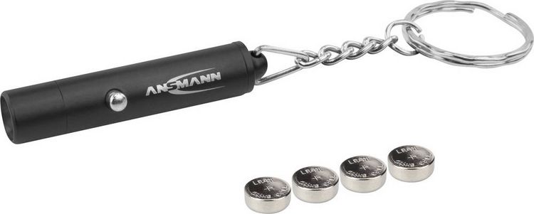 Produktbild: Ansmann Keychain Mini 1600-0272 LED Schl&uuml;sselleuchte mit Schl&uuml;sselanh&auml;nger batteriebetrieben 14 g