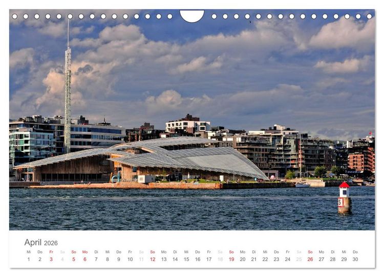 Produktbild: Oslo im Auge des Fotografen (Wandkalender 2026 DIN A4 quer), CALVENDO Monatskalender