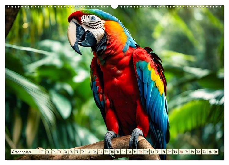 Produktbild: South America's impressive wildlife (Wall Calendar 2026 DIN A2 landscape), CALVENDO 12 Month Wall Calendar