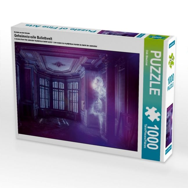 Produktbild: CALVENDO Puzzle Ein Motiv aus dem Kalender Geheimnisvolle Ballettwelt | 1000 Teile Lege-Gr&ouml;&szlig;e 64x48cm Foto-Puzzle f&uuml;r gl&uuml;ckliche Stunden