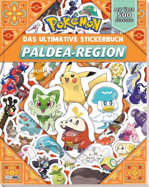 Produktbild: Pok&eacute;mon: Das ultimative Stickerbuch der Paldea-Region