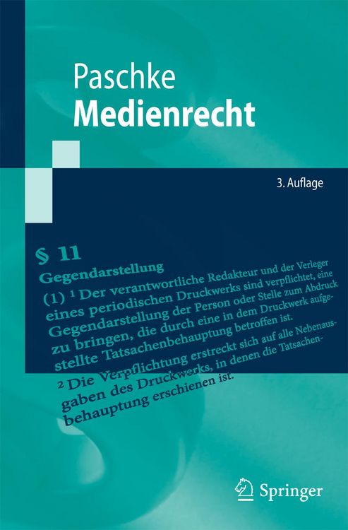 Produktbild: Medienrecht