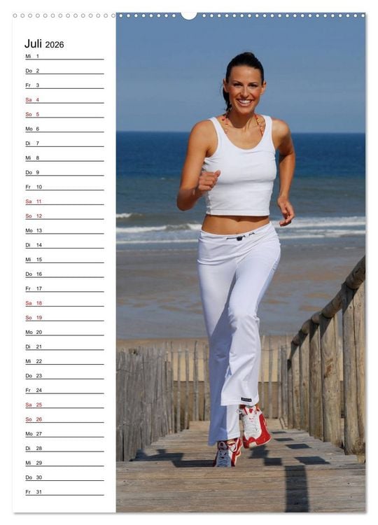 Produktbild: Der Laufplaner (hochwertiger Premium Wandkalender 2026 DIN A2 hoch), Kunstdruck in Hochglanz