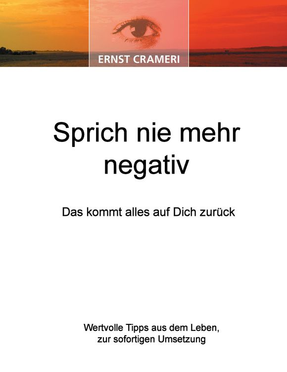 Produktbild: Sprich nie mehr negativ