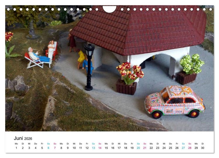 Produktbild: Bella Italia im Modell (Wandkalender 2026 DIN A4 quer), CALVENDO Monatskalender