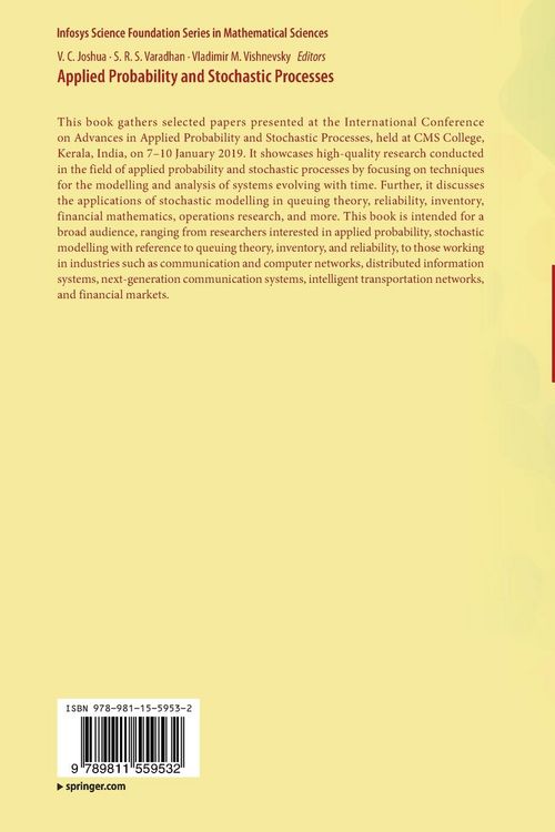 Produktbild: Applied Probability and Stochastic Processes