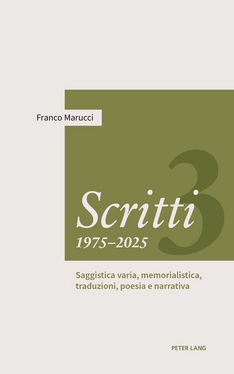 Produktbild: Scritti 1975-2025