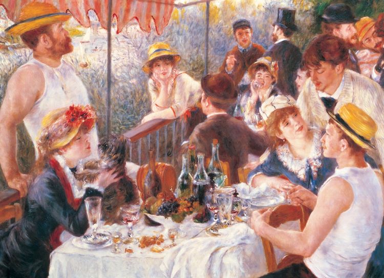 Produktbild: Puzzle 1000 Teile - Auguste Renoir: The Luncheon by Renoir