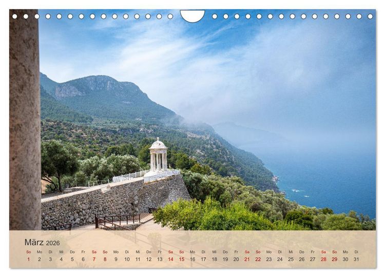 Produktbild: Mallorca - Perle des Mittelmeers (Wandkalender 2026 DIN A4 quer), CALVENDO Monatskalender