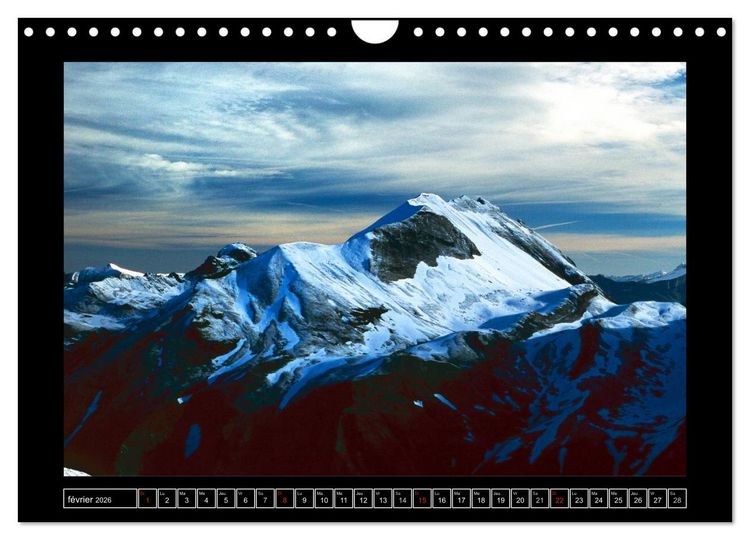 Produktbild: Photographies de Montagne (Calendrier mural 2026 DIN A4 vertical), CALVENDO calendrier mensuel