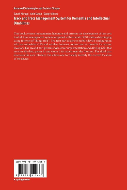 Produktbild: Track and Trace Management System for Dementia and Intellectual Disabilities