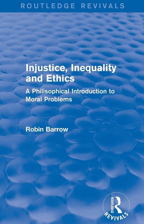 Produktbild: Injustice, Inequality and Ethics