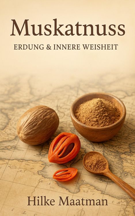 Produktbild: Muskatnuss - Erdung & Innere Weisheit (Gesunde Ern&auml;hrung & Kr&auml;uter - K&ouml;rper & Seele von Hilke Maatman, #1)