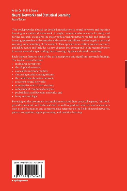 Produktbild: Neural Networks and Statistical Learning