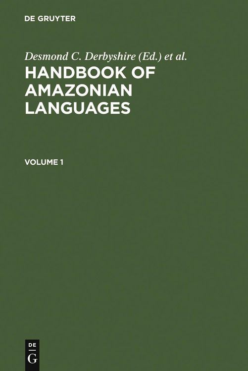 Produktbild: Handbook Amazonian Languages