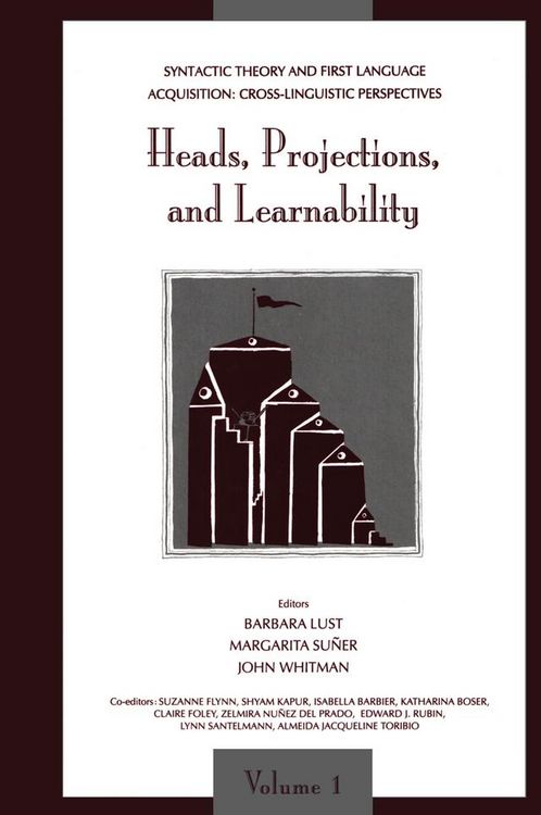 Produktbild: Syntactic Theory and First Language Acquisition