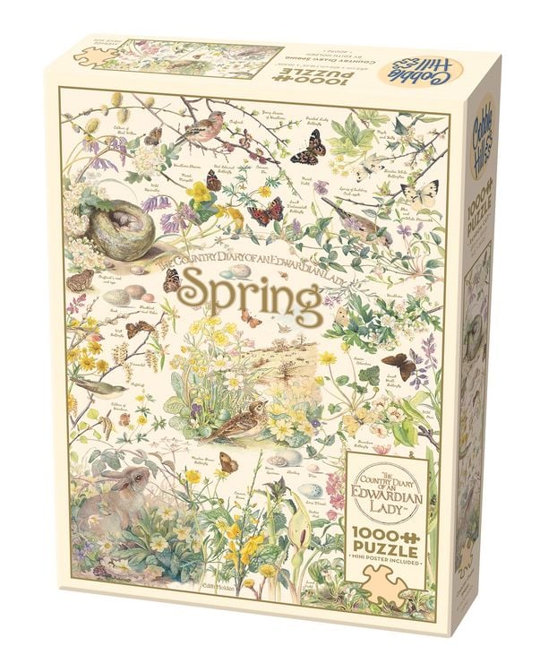 Produktbild: COBBLE HILL PUZZLES - Tagebuch: Fr&uuml;hlingszeit 1000 Teile
