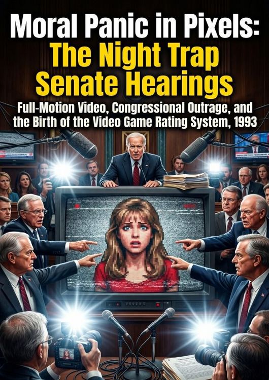 Produktbild: Moral Panic in Pixels: The Night Trap Senate Hearings