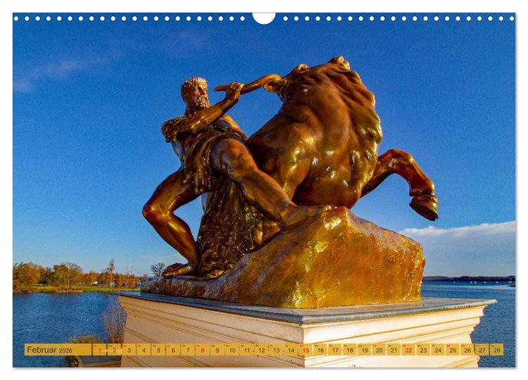 Produktbild: Schloss Impressionen - Residenz- und Landeshauptstadt Schwerin (Wandkalender 2026 DIN A3 quer), CALVENDO Monatskalender