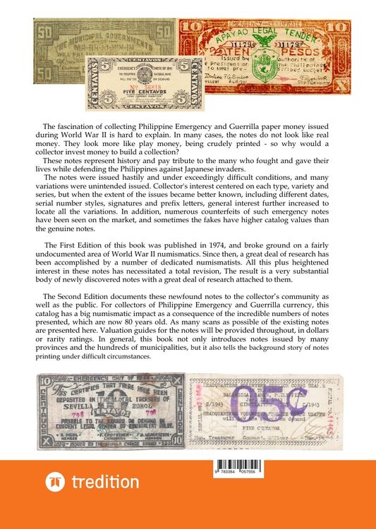 Produktbild: Philippine Emergency and Guerrilla Currency of World War II - 2nd Edition