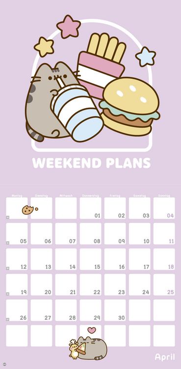 Produktbild: Pusheen Broschurkalender