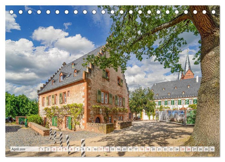 Produktbild: Seligenstadt Impressionen (Tischkalender 2026 DIN A5 quer), CALVENDO Monatskalender