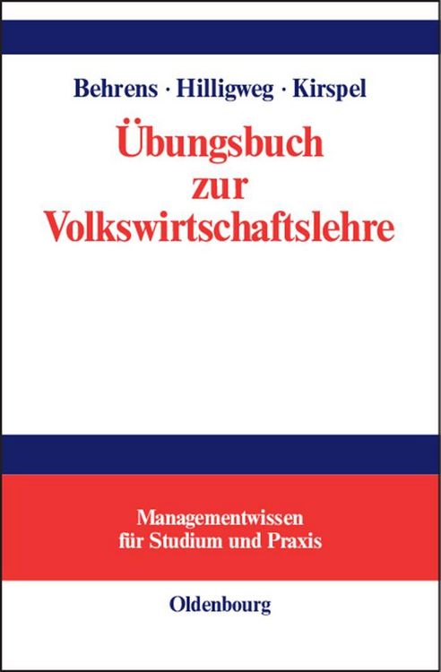 Produktbild: &Uuml;bungsbuch zur Volkswirtschaftslehre