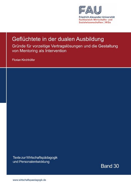 Produktbild: Texte zur Wirtschaftsp&auml;dagogik und Personalentwicklung / Gefl&uuml;chtete in der dualen Ausbildung