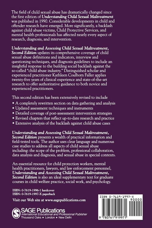 Produktbild: Understanding and Assessing Child Sexual Maltreatment