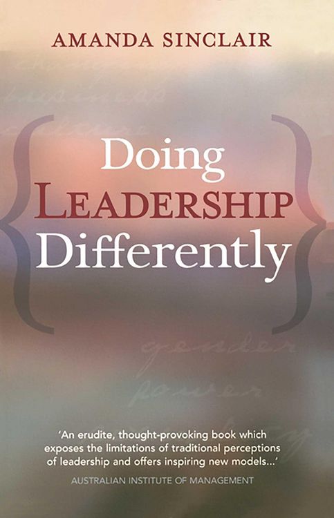 Produktbild: Doing Leadership Differently